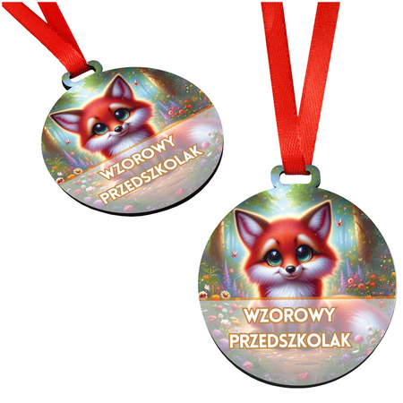 Medal Pasowanie/Dzień Przedszkolaka – Grupa Liski