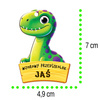 Medal Pasowanie/Dzień Przedszkolaka/Zakończenie - Imienny, Grupa Dinozaury