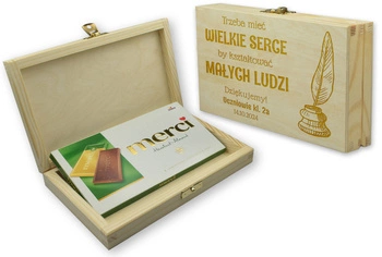Prezent na Dzień Nauczyciela - Pudełko na czekoladę