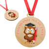Medal Pasowanie Szkoła podstawowa - Drewniany