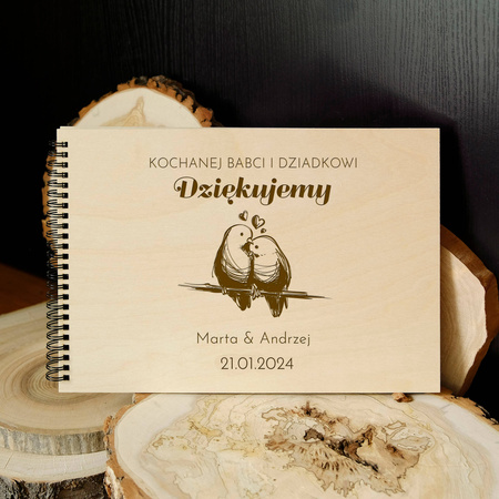 Prezent dla Babci i Dziadka - Album na zdjęcia