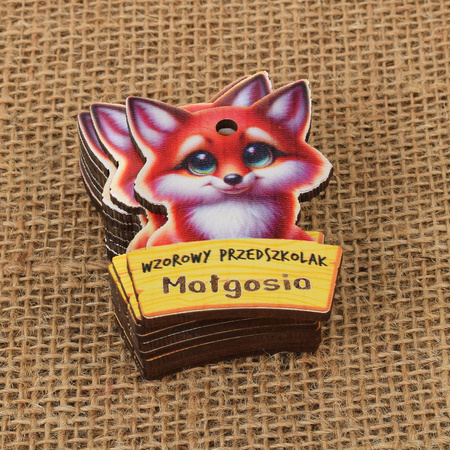 Medal Pasowanie/Dzień Przedszkolaka/Zakończenie - Imienny, Grupa Liski