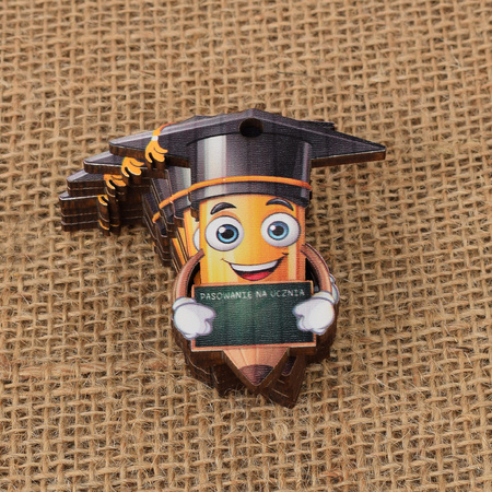 Medal na Pasowanie - Drewniany, Imienny
