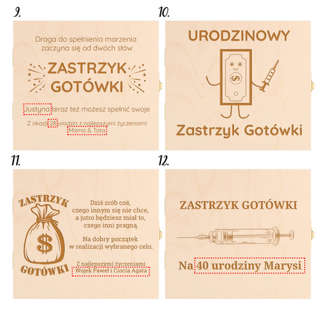 Zastrzyk gotówki - Prezent na urodziny