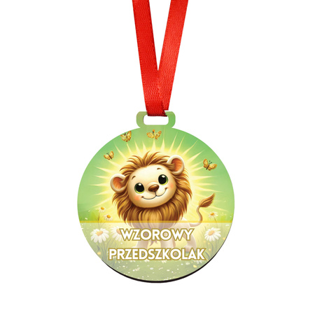 Medal Pasowanie/Dzień Przedszkolaka – Grupa Lwiątka