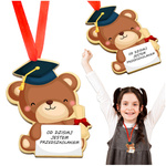 Medal Pasowanie na przedszkolaka - miś