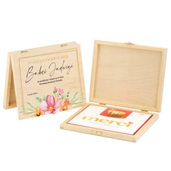 Podziękowanie dla Dziadków Komunia - Pudełko na merci