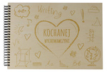 Naturalny album poziomy z personalizowaną okładką - Prezent dla Nauczyciela