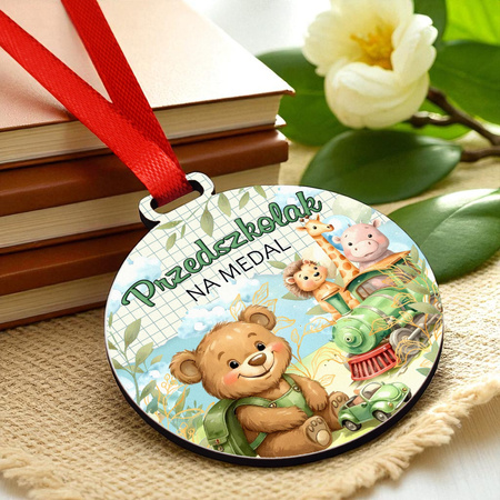 Pamiątkowy medal na rozpoczęcie przygody szkolnej pasowanie