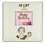 Personalizowany album z ekoskóry - Prezent na Urodziny