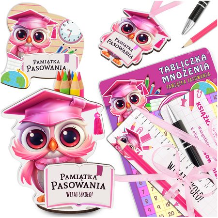 Gotowy zestaw na pasowanie dla dziewczynki