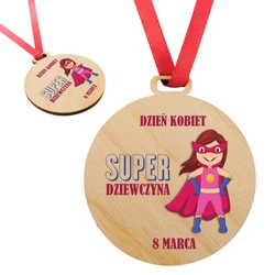 Prezent na Dzień Kobiet - Medal