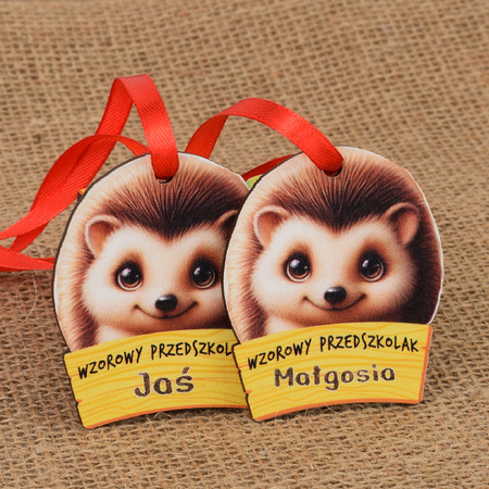 Medal Pasowanie/Dzień Przedszkolaka/Zakończenie - Imienny, Grupa Jeżyki
