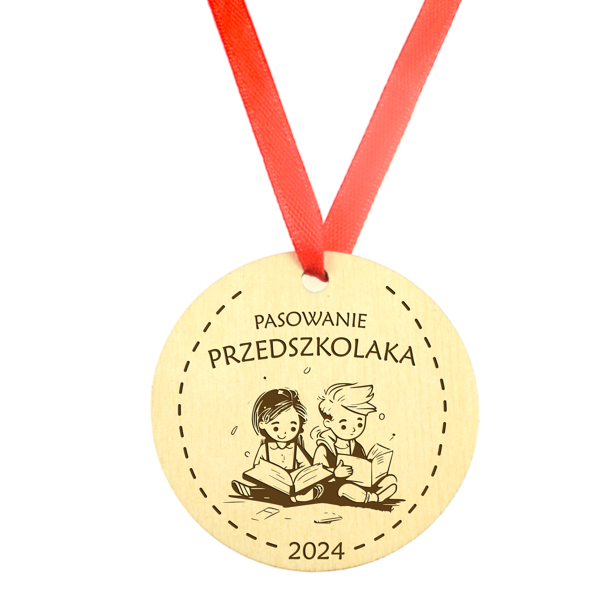 Medal grawerowany pasowanie