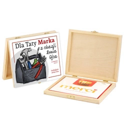 Prezent na Dzień Taty - Pudełko na merci