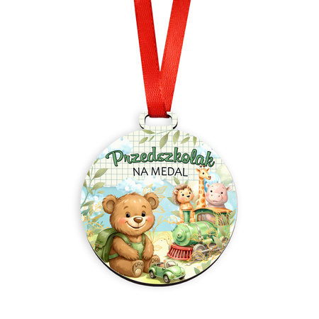 Pamiątkowy medal na rozpoczęcie przygody szkolnej pasowanie