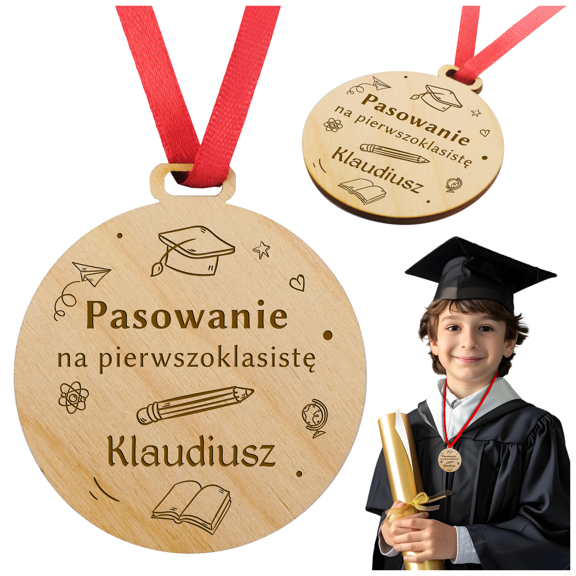 Pamiątka pasowania medal