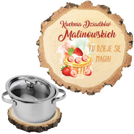 Prezent dla Babci i Dziadka - Podstawka pod garnek