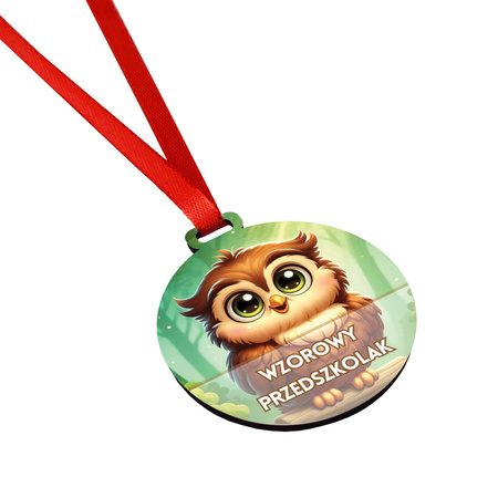 Medal Pasowanie/Dzień Przedszkolaka – Grupa Sówki