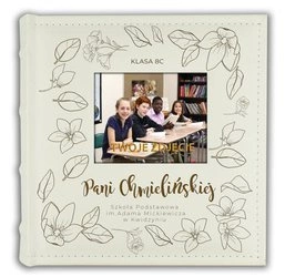 Personalizowany album z ekoskóry - Prezent dla Nauczyciela 