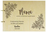 Naturalny album poziomy z personalizowaną okładką - Prezent dla Mamy