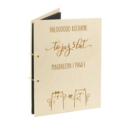 Prezent na 5 Rocznicę Ślubu - Album na Zdjęcia