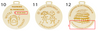 Medal na pasowanie, ślubowanie - Drewniany, personalizacja, wiele wzorów