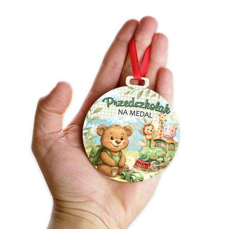 Pamiątkowy medal na rozpoczęcie przygody szkolnej pasowanie