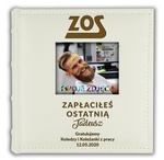 Personalizowany album z ekoskóry - Album na Pożegnanie Pracownika