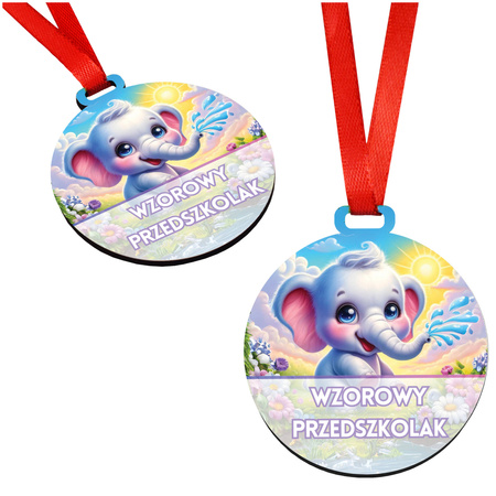 Medal Pasowanie/Dzień Przedszkolaka – Grupa Słoniki