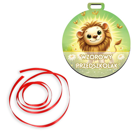Medal Pasowanie/Dzień Przedszkolaka – Grupa Lwiątka