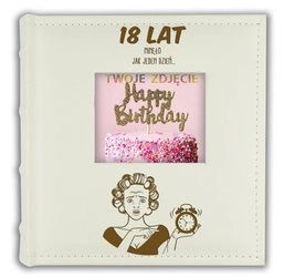 Personalizowany album z ekoskóry - Prezent na Urodziny 