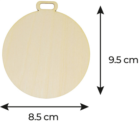 Medal na pasowanie, ślubowanie - Drewniany, personalizacja, wiele wzorów