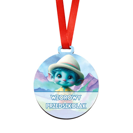 Medal Pasowanie/Dzień Przedszkolaka – Grupa Smerfy