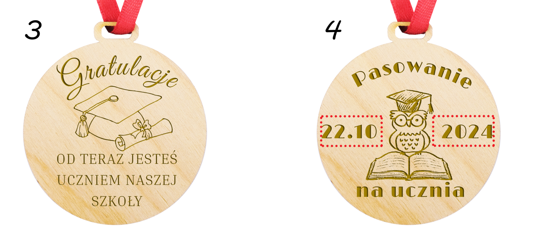 Wzory medal pasowanie
