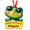 Medal Pasowanie/Dzień Przedszkolaka/Zakończenie - Imienny, Grupa Żabki