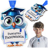 Medal na Pasowanie – Dla chłopców, sowa