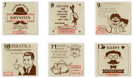 Personalizowana herbaciarka  - Prezent dla Taty 