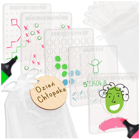 Prezent na Dzień Chłopaka - Zestaw 5 gier 