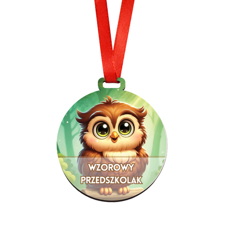 Medal Pasowanie/Dzień Przedszkolaka – Grupa Sówki