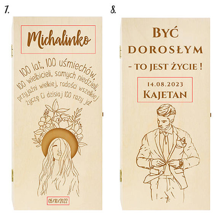 Skrzynka na Whisky - Prezent na 18 urodziny