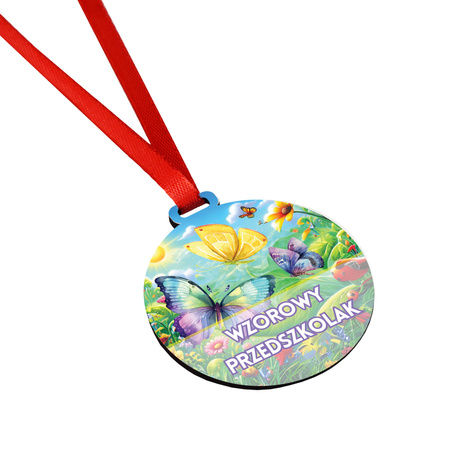 Medal Pasowanie/Dzień Przedszkolaka – Grupa Motylki