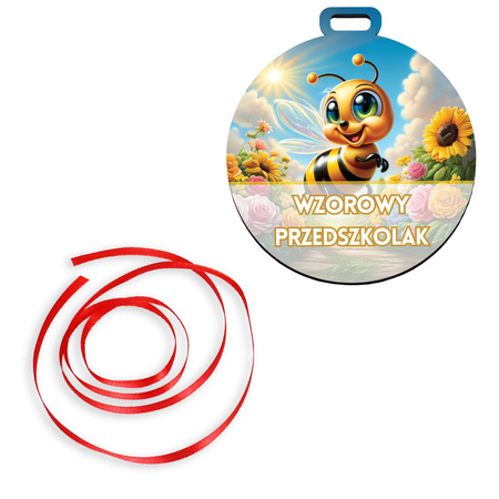 Medal Pasowanie/Dzień Przedszkolaka – Grupa Pszczółki