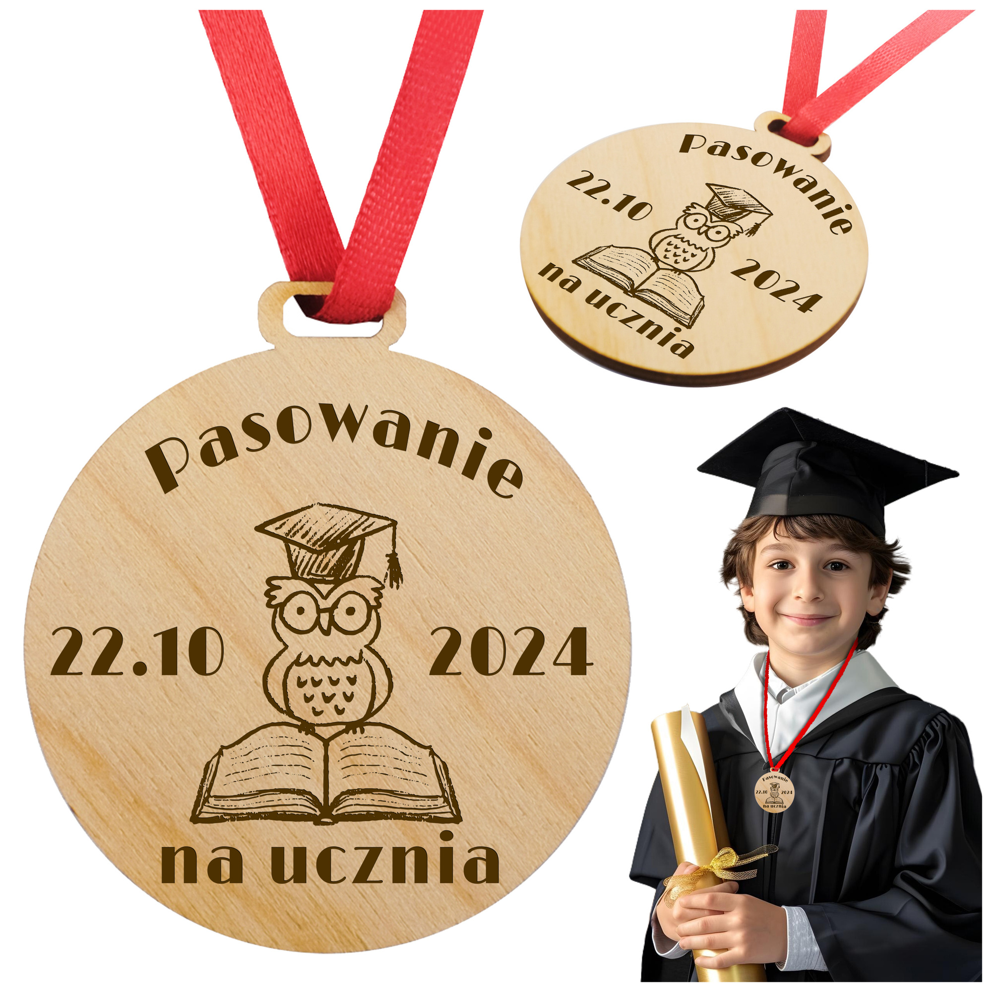 Pamiątka pasowania medal