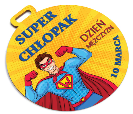 Prezent na Dzień Mężczyzn - Medal