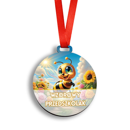 Medal Pasowanie/Dzień Przedszkolaka – Grupa Pszczółki