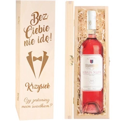 Skrzynka na wino - Prośba o świadkowanie