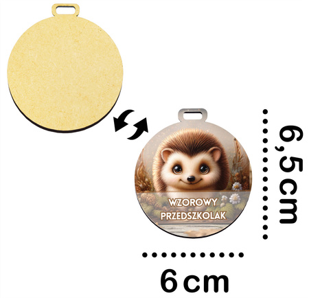 Medal Pasowanie/Dzień Przedszkolaka – Grupa Jeżyki
