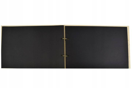 Naturalny album poziomy z personalizowaną okładką - Prezent na odejście z pracy 