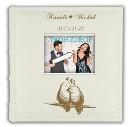 Personalizowany album z ekoskóry - Fotobudka 